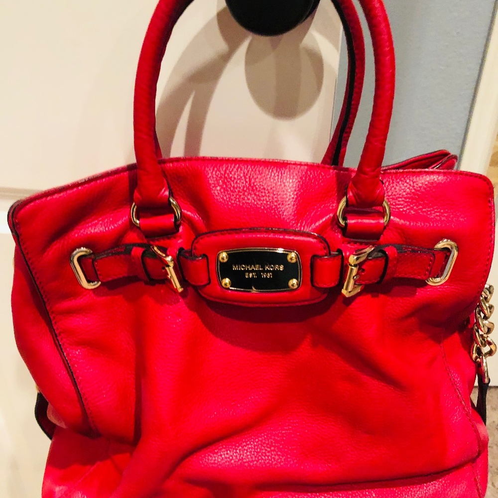 Michael Kors soft leather bag